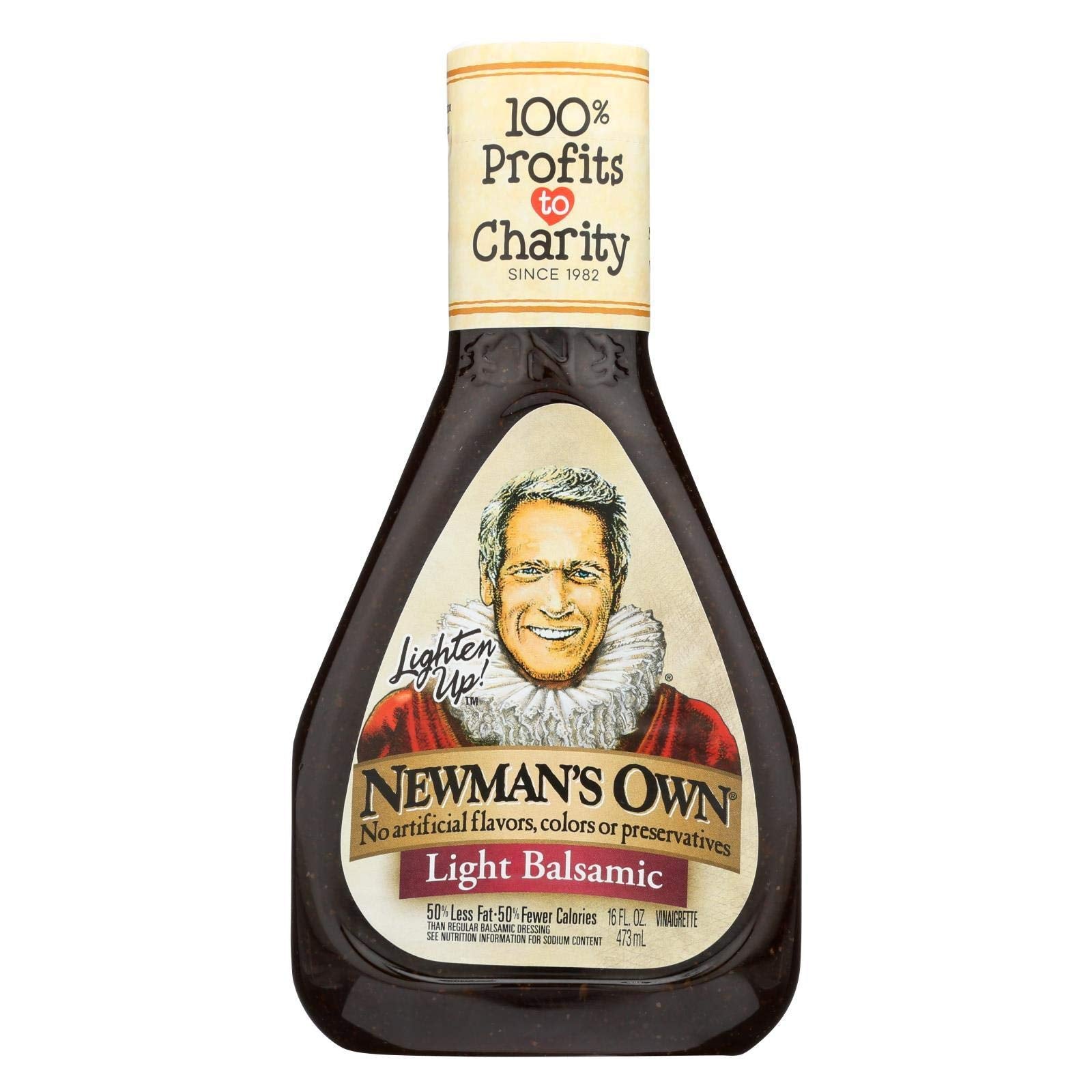 Newmans Own Drssng Lte Balsamic Vinagrtt