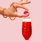 Fancy Sprinkles Premium Edible Glitter, 100% Edible Glitter For Sparkling Food & Drinks, No Taste Or Texture (4G, Ruby Red)