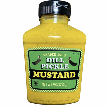 Trader Joes Dill Pickle Mustard, 9 oz (Pack of 1)