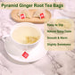 Jarteela Ginger Tea Bags - Natural Ginger Root, Caffeine-Free, 80 Count