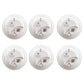 First Alert Brk Sc9120B-6 Hardwired Smoke And Carbon Monoxide Detector (Co) With Battery Backup. 6-Pack , White