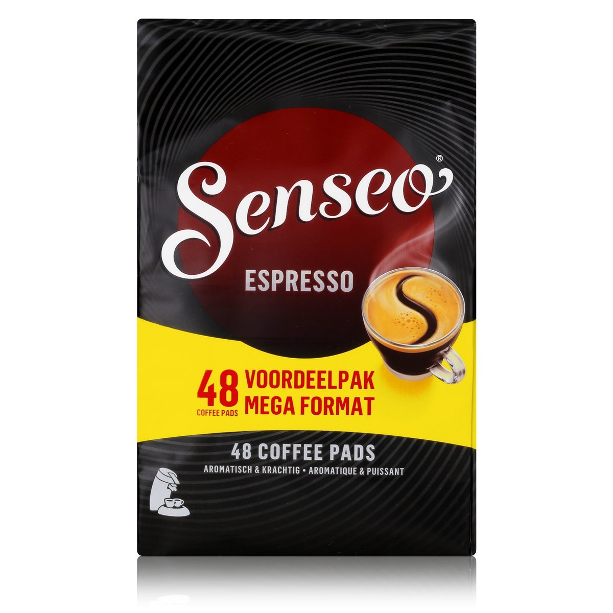 Douwe Egberts Senseo Coffee 48 Pods/Pads Espresso *Powerful & Aromatic*