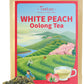 Teelux Peach Oolong Tea, White Peach Oolong Loose Leaf Tea, Peach Aroma & Slightly Sweet Flavor, Hot & Iced Tea, 5.3 Ounce