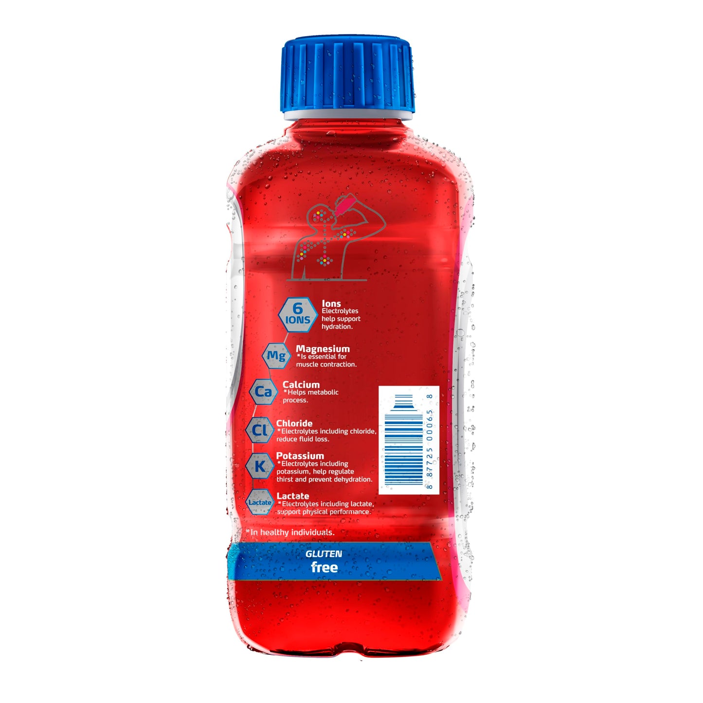 Electrolit Zero, Electrolyte Beverage, Fruit Punch Splash, 21 Fl Oz bottle (Pack of 12)