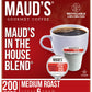 Maud's Medium Roast Coffee Pods, 200 ct, Recyclable Single Serve Pods - 100% Arabica Coffee, Compatible with Keurig K Cups Maker