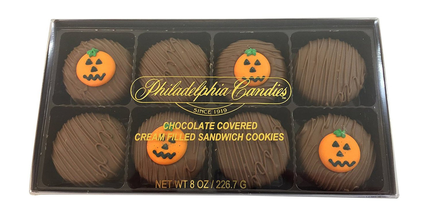 Philadelphia Candies Milk Chocolate Covered OREO Cookies, Halloween, 8 Ounce