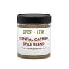 Premium Essential Oatmeal Spice Blend by SPICE + LEAF - Vegan Kosher Preservative Free Spice Blend Used to Give Oatmeal, Coffee,