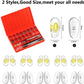 Magnetic Eye Glass Repairing Kit, Sunglasses Eyeglass Repair Kit With Eyeglass Screws,Include 10 Pairs Of Screw-In Nose Pads, Sc