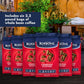 Caffe Borbone Whole Bean Coffee, Espresso Intenso, Medium Roast, Full-Bodied And Strong, Premium Robusta Coffee Beans, Roasted A