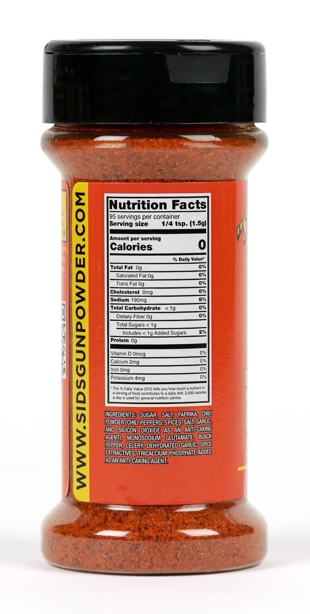 Sure Shot Sids Original BBQ Gunpowder Seasoning 5oz