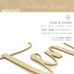 Nanasuko 10Th Birthday Cake Topper - Ten - Double Sided Gold Glitter - Premium Quality Made In Usa