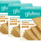 Glutino, Gluten Free Table Crackers 7 Oz (Pack Of 3)