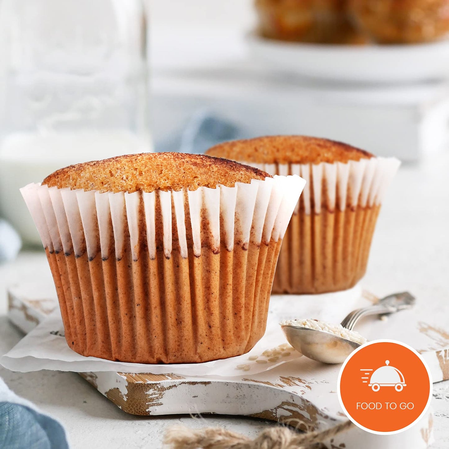 Low Carb Cinnamon Muffins [6-Pack] By Carb-O-Licious- Delicious Keto Muffins With Only 3 Net Carbs Each- Sugar Free Healthy Snac