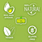 Waks & Snacks Freeze-Dried Avocado | 100% Fresh Hass Avocados, Perfect For Toast | Energizes Camping & Hiking Meals | Lightweigh
