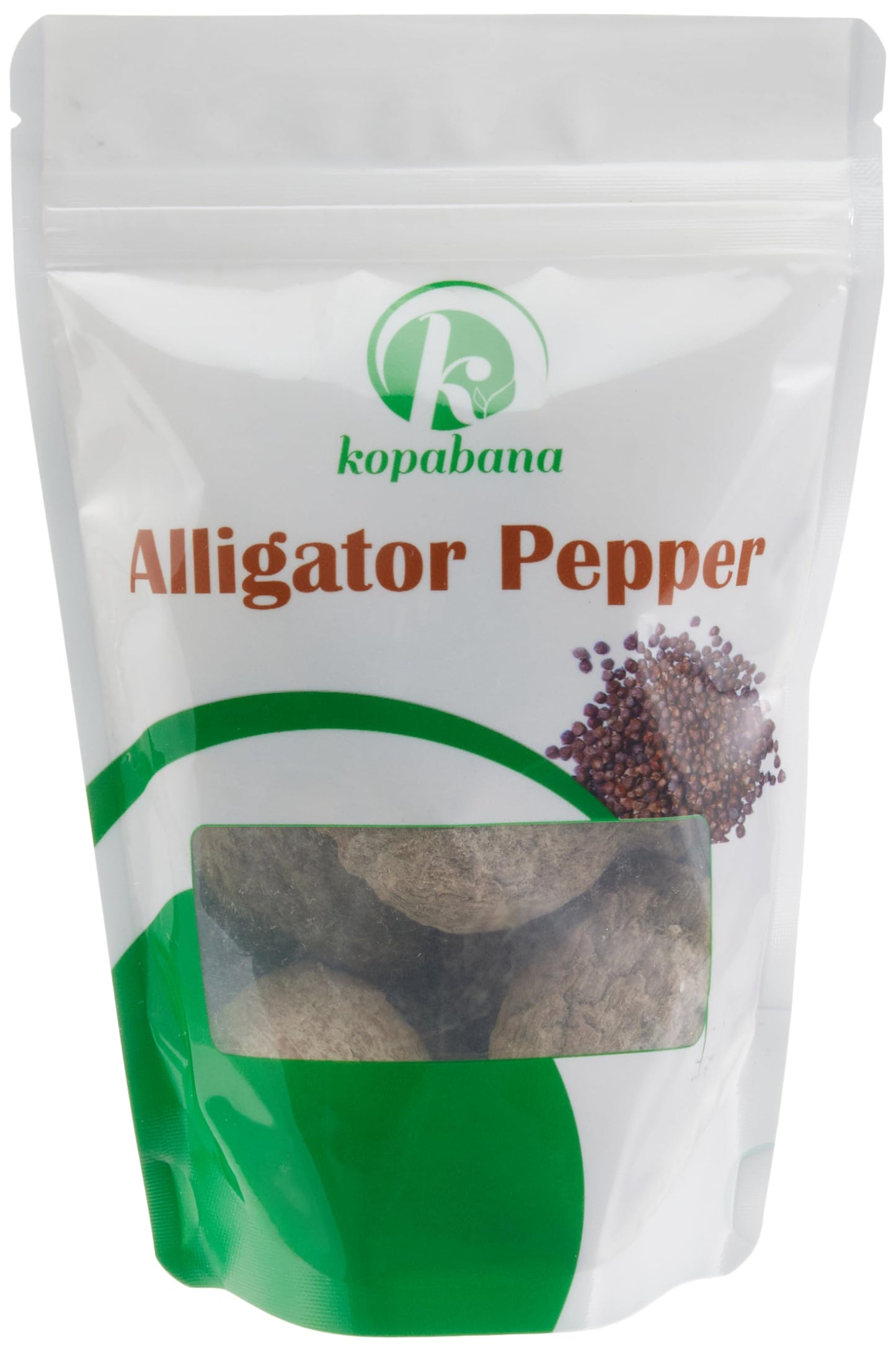 Kopabana Jumbo Organic Alligator Pepper Alligator Pepper, Mbongo Spice | Pepper Spice |Ataare |Guinea Pepper | Alligator Pepper