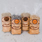 Amish Country Popcorn | 4-1 Lb Bags | Variety Pack | 1 Lb Baby White -1 Lb Medium White - 1 Lb Ladyfinger And 1 Lb Midnight Blue