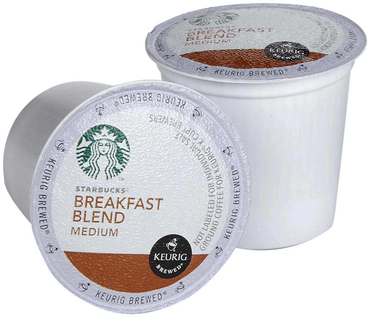 Starbucks Breakfast Blend  K-Cup For Keurig Beverage Makers  16 Count