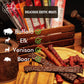 Jerky.Com Exotic Jerky Gift Basket - Wild Game Snack Sticks Gift Bag - Venison, Elk, Bison, Wild Boar - Exotic Meat Is The Main