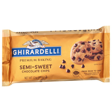 Ghirardelli Semi Sweet Chocolate Chips (1,000 Ct), 12 Oz Bag