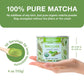 Matcha Green Tea Powder-4Oz(113G) Tin, 100% Natural & Pure, Ceremonial Grade, No Additives Or Fillers, No Gmo