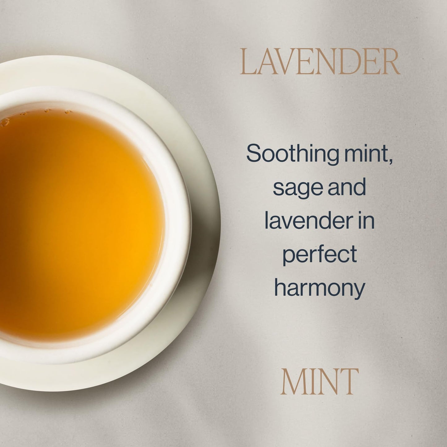 Rishi Tea Lavender Mint Herbal Tea - Organic, Caffeine Free - 15 Sachet Bags - Calming Lavender with Peppermint & Sage