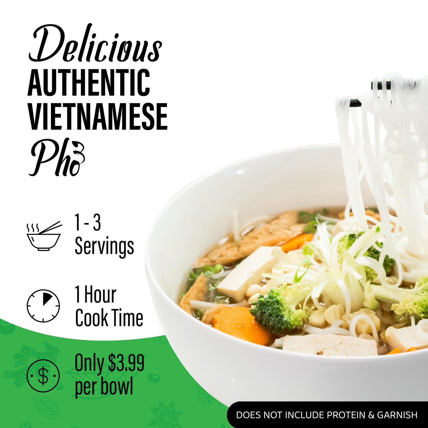 Get Cultured Box Diy Vegan Pho Kit (Ph? Chay), Make Authentic Vegan Vietnamese Noodle Soup Broth, Includes Herb Bag, Rice Noodle