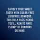 Swiss Imports Sugar Free Bonbons Hard Candy Drops, Licorice, 100 Individually Wrapped Pieces, 250G/8.8Oz
