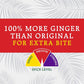 Reeds Zero Sugar Extra Ginger malt-inspired - Crafted with Fresh Ginger - 12oz Cans, 24 Pack