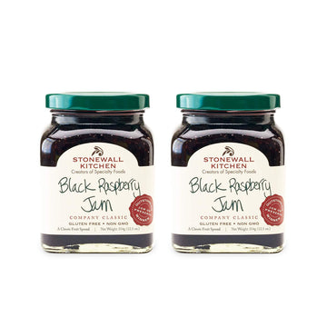 Stonewall Kitchen Black Raspberry Jam, 12.5 Ounces (Pack Of 2)