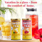 The Republic Of Tea - Keto-Friendly Sweet Iced Half And Half Tea - Black Tea And Lemonade, 8 Large Quart-Sized Iced Tea Pouches,