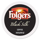 Folgers Single-Serve Coffee K-Cup Pods, Black Silk, 24 Count, Coffee