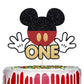 Mickey One Cake Topper Mouse 1St Birthday Cake Topper Boy First Birthday Party Supplies Decorations