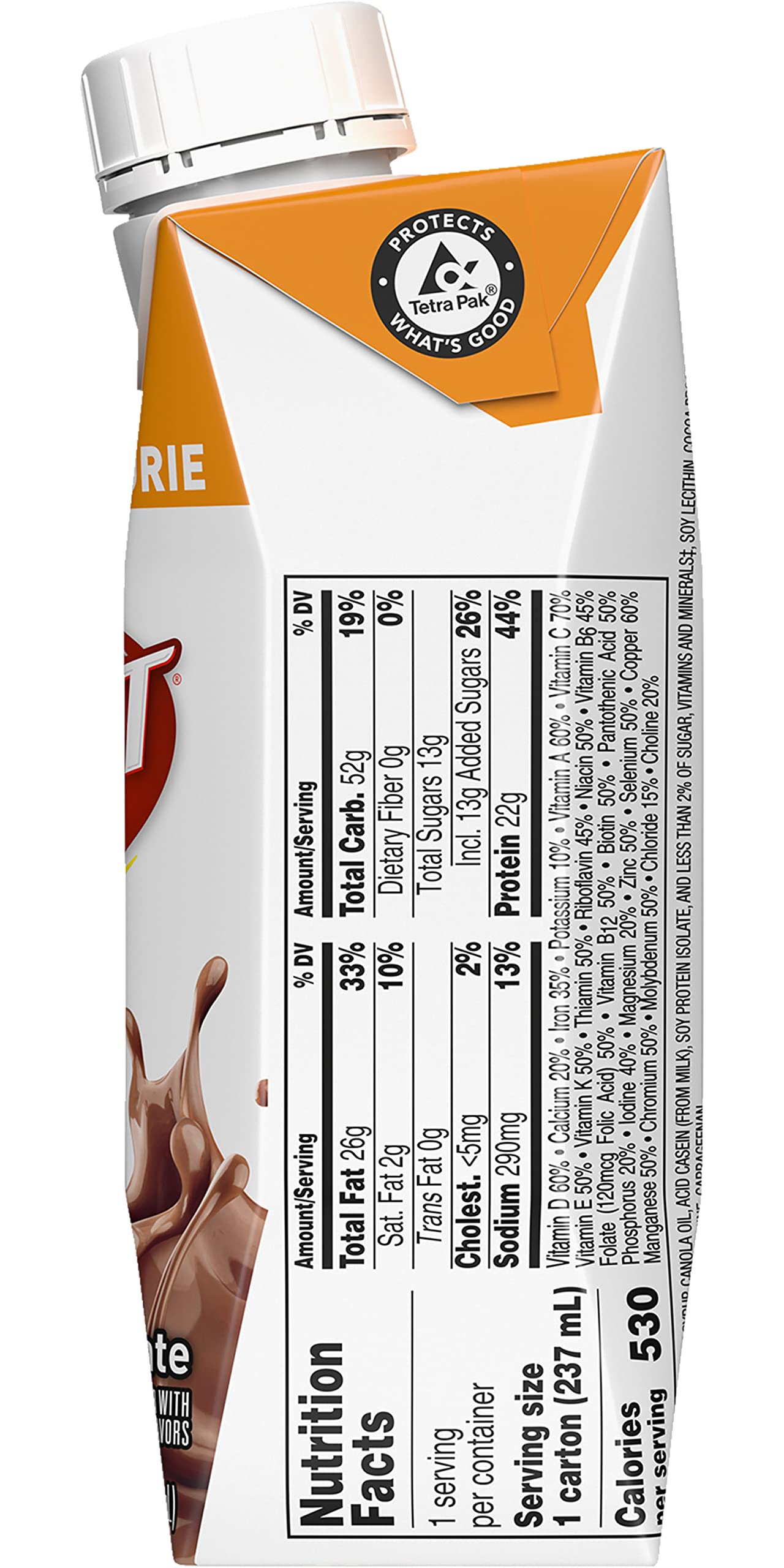 Boost Very High Calorie Nutritional Drink Made with Natural Vanilla Flavor & No Artificial Flavors, Colors & Sweeteners (8 Fl Oz