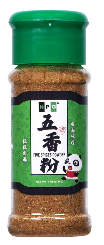 NPG Authentic Chinese Five Spice Blend 1.08 Oz, Gluten Free, All Natural Ground Chinese 5 Spice Powder, No Preservative, No MSG,