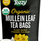 Tozzy Organic Mullein Tea - 100 Count, Plant-Based Pyramid Tea Bags | Supports Lung Health & Respiratory Wellness