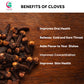 Cloves Whole 4 Oz | Fresh and Flavorful Hot Spice for Tea, Chai, Savory, Desserts and More | Whole Cloves for Oral Health | by Y
