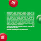 M&MS Peanut Butter Red & Green Milk Chocolate Christmas Candy  34 Oz Resealable Bag