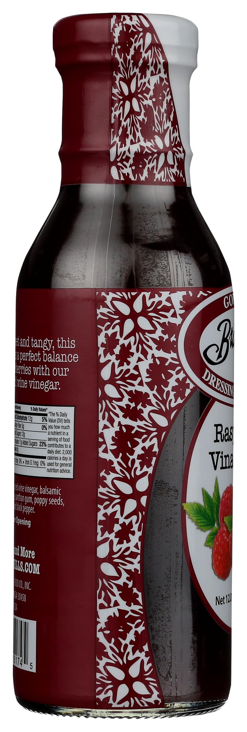 Braswell'S Raspberry Vinaigrette Gourmet Dressing & Marinade, 12 Fluid Ounce (Pack Of 6)