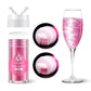 Pink Edible Glitter for Cocktails - 6g Pink Luster Dust Edible Drink Glitter Food Grade Metallic Shimmer Powder Cake Sprinkles f