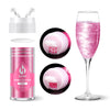 Pink Edible Glitter for Cocktails - 6g Pink Luster Dust Edible Drink Glitter Food Grade Metallic Shimmer Powder Cake Sprinkles f