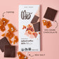 Theo Chocolate Salted Toffee Organic Dark Chocolate Bar, 55% Cacao, 12 Pack | Fair Trade