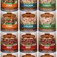 Keystone Variety Pack Canned Meat 28oz Case All Natural 3 Canned Beef | 2 Chicken | 2 Turkey | 2 Pork | 3 Ground Beef Fully Cook