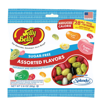 Jelly Belly Sugar Free 2.8 Oz Bag - Genuine, Official, Straight From The Source