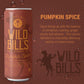 Wild Bills Pumpkin Spice Soda, Caffeine Free, Vegan, Gluten Free, 12 Fl Oz, Pack of 12