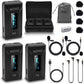 Movo Wmx-2-Duo Wireless Lavalier Microphone Lapel Mic With Charging Case - Lav Mic, Wireless Lapel Microphone 24Ghz Wireless Mic