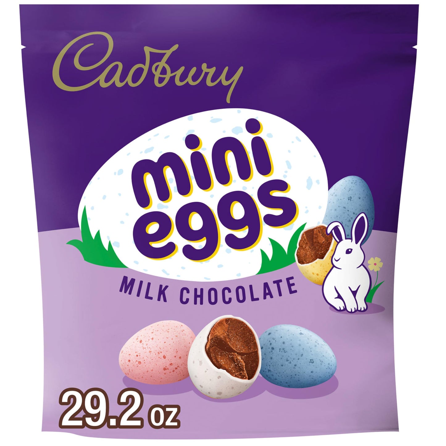 CADBURY MINI EGGS Milk Chocolate, Easter Candy Bag, 29.2 oz