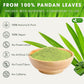 FRESHDRINKUS Premium Pandan Leaf Powder, 100% Natural, 4.5oz, Green Food Coloring, Vegan, No Additives, Gluten-Free