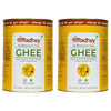 Shree Radhey Certified A2 Gir Cow Ghee - Gluten Free - (Traditionaly Hand Churned) (5L X 2 TIN)