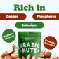 Food to Live Brazil Nuts, Raw, Whole, Unsalted, Non-GMO, 5 Pound Bulk Pack
