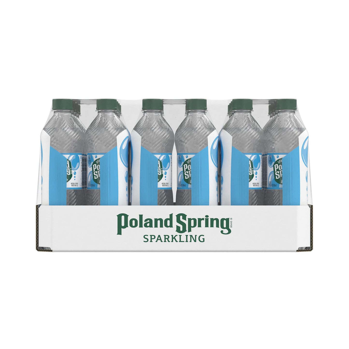 Poland Spring Sparkling Water 24 Pk, 0.5 Lt